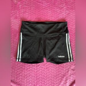 Adidas Black Climate Large Women’s Shorts/Spandex